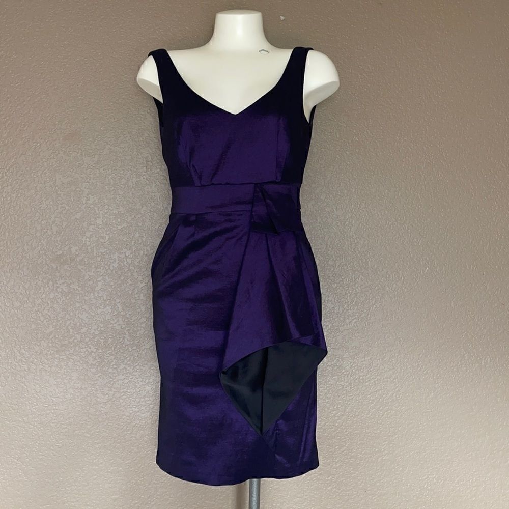 Max and Cleo purple dress size 2